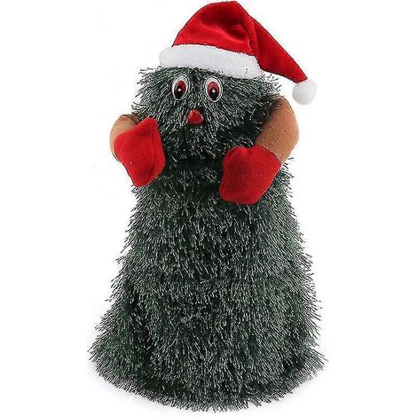EVAGO Elektrischer, rotierender, tanzender und singender Weihnachtsbaum-Weihnachtsmann-Anhänger, Weihnachtsspielzeug-Dekoration (1/5)