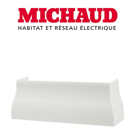 Michaud – Jonction sol/plafond pour gaine technique GTL 13 modules clipsable – Accessoire pour goulotte électrique – Q391