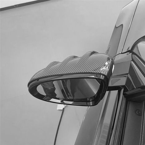 Geeignet für Auto-Seitenspiegelkappen, Carbonfaser-Schutzleisten, geeignet für Seal / geeignet für ATTO 4