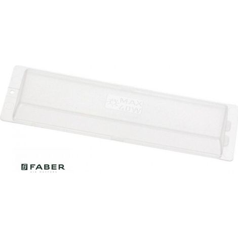 PLAFONIERA VETRINO LUCE CAPPA FABER 188 X 64 mm plastica 1330018582 ARISTON