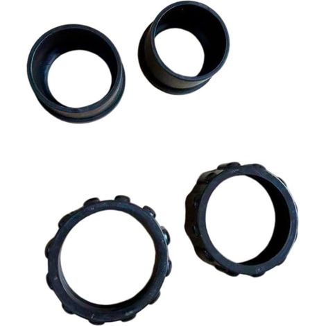 Lot de 2 connecteurs de cellules salines de rechange pour IC20 IC40 IC60 IC80 – Connecteur Union de générateur robuste avec joint d'étanchéité pour unités de contrôle de spa, noir (1/5)