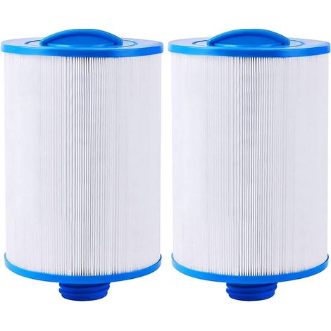 Union – Filtres de remplacement pour spa – Lot de 2 cartouches en polyester – Filtration élevée – Compatible avec divers modèles de jacuzzi