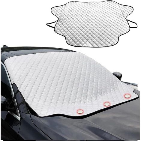 Parasol para parabrisas, funda impermeable para parabrisas de coche, funda plegable de protección contra heladas (183 x 116 cm) (1/5)