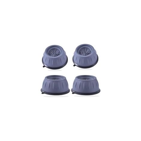 4 Pack Washing Machine Tapis Anti Vibrations Machine De Lavage Pied Mat Mat De Glissement Universel pour Machine À Laver (1/5)