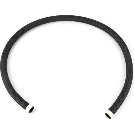 Braided oil hose, replacement for AN10 black nylon braided oil hose fuel line accessory (1/5)