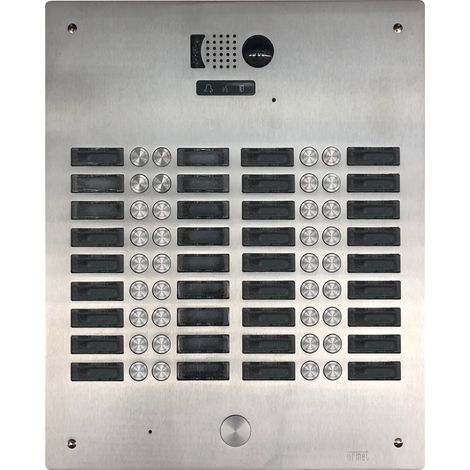 Plaque Video Alu 36Bp 2Voice pour systèmes URMET - URMET V83/436