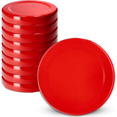KADAX Deckel fi58 10er-Pack rot