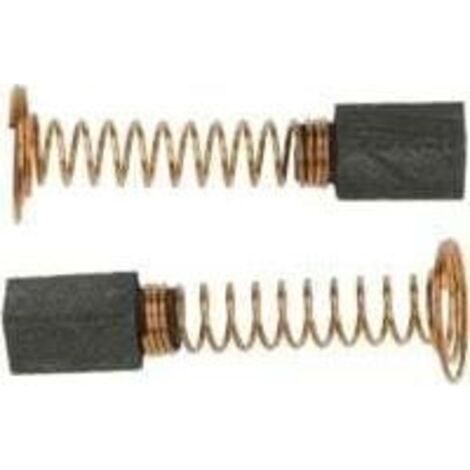 2x Balais de charbon pour moteur 8 x 5 x 5mm compatible avec Dremel 300 395 595 3000, 6000 Type 3/4/5/A6 outil électrique