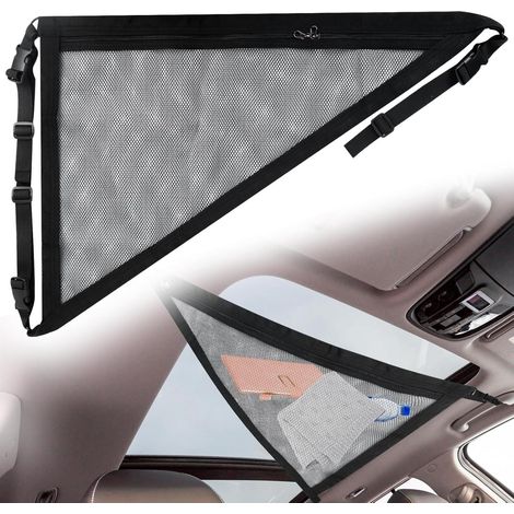 Filet bagages universel réglable - Camping SUV - Noir 70x50 cm (1/5)