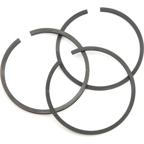 Lot de 3 segments de piston pour compresseur d'air, accessoires étanches pour entraînement pneumatique, diamètre du cylindre : 55 mm (1/5)