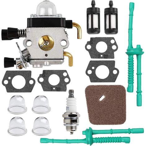 C1Q-S97 avec filtre à air - Kit de conduite de carburant pour Stihl FS38 FS45 FS45C FS45L FS46 FS55 FS55C FS55R FS55RC FS55T HL45 KM55 KM55C KM55R KM55R ZAMA Débroussailleuse