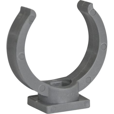 Colliers Lyre Jardibric Sachet de 5 (Ø50) Fixation Durable pour Gouttières et Systèmes de Drainage