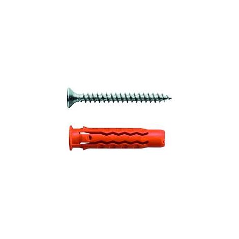 Secchio tasselli mq-s mm 6 c/viti pozi 4,5x40 pz 500 mungo