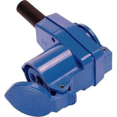 CEE Winkelkupplung max 2,5mm² 3-polig 230V 16A IP44