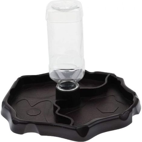 Distributeur D Eau Portable - Abreuvoir Pour Reptiles Tortues Geckos - Fonction 2 En 1 Boire Et Manger - Bouteille Amovible - Automatique Sans Alimentation - 1 Piece (1/5)