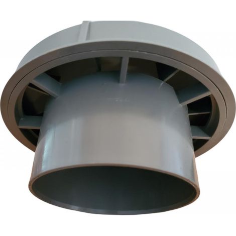 Sombrero de ventilación Ø 100 mm Gris Outile