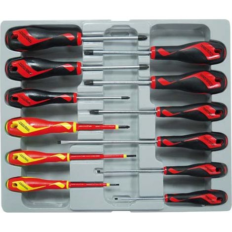 Kombi-Schraubendreher-Satz, MD912N1, 12-teilig TENGTOOLS 178210209