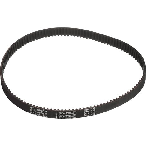 HTD-5M Rubber Timing Belt, 122 Tooth Closed Loop Synchronous Drive Belts for 3D Printer Pulleys, 610x15x3.6mm (Length x Width x Height) (1/5)
