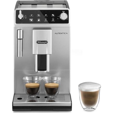 DELONGHI ETAM 29.510 SB Machine expresso automatique avec broyeur Autentica - Inox (1/5)