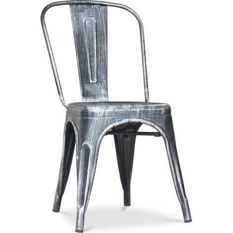 Dining Chair - Industrial Design - Steel - New Edition - Stylix Industriel (1/5)