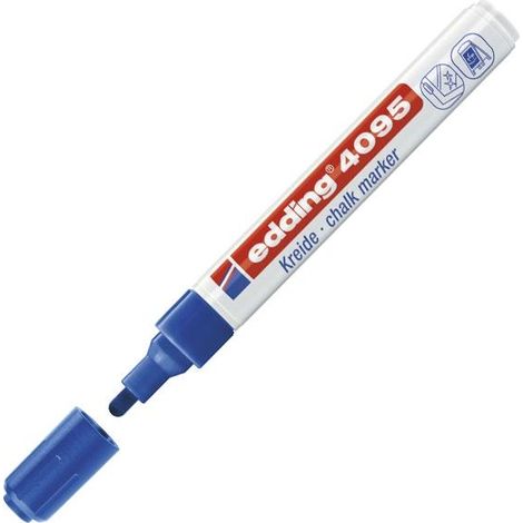 A veces es difícil encontrar la herramienta adecuada para marcar o escribir con tiza de manera precisa. Pero no con el marcador de tiza edding 4095: s