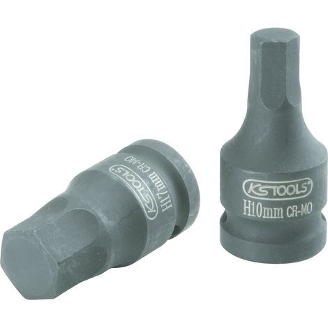 KS Tools - Douille tournevis à chocs 6 pans 1/2'', 7/16'' - 911.0991
