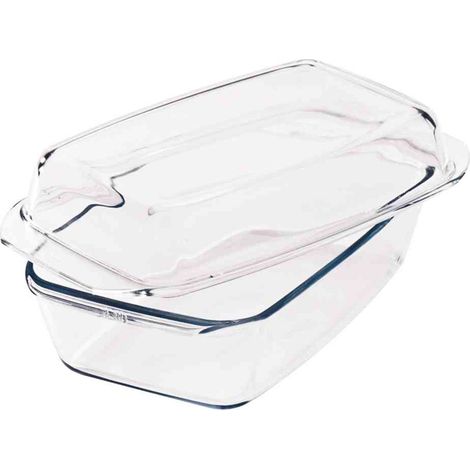 Schüssel + Deckel eckig 2,8l Küche Haushalt kochen Geschirr Kochschüssel TOP NEU (1/2)