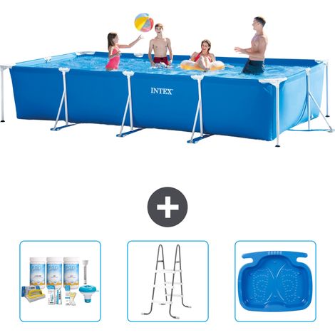 Intex Piscina con struttura Rettangolare - 450x220x84 cm - 6-pezzi S30280 (1/3)