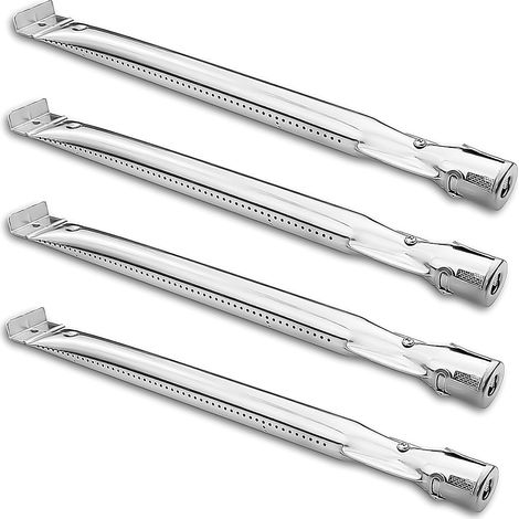 38,1cm Brûleurs de rechange en acier inoxydable pour Siesta, Grill Chef, Kenmore Sears, K Mart, Lowes Gas Grills, Lot de 4 (1/5)