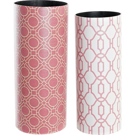 Set 2 hölzerne Leinwände 23x23x54.5 hölzerne orange -Material Multicolor Wallow Family Mantel, Scaraghalter und Einzelhandel (1/3)