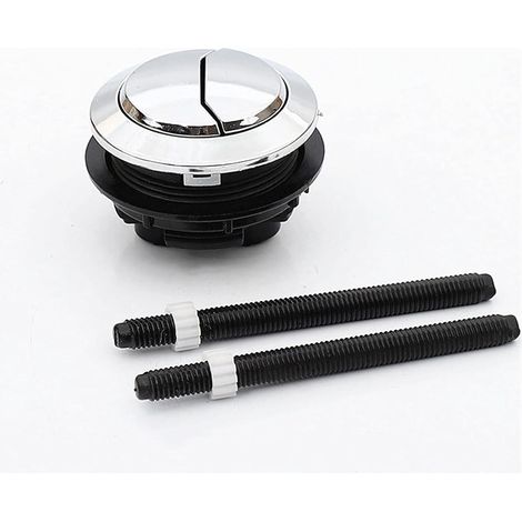 Bouton de chasse d'eau, toilette, bouton-poussoir rond pour (1/2)
