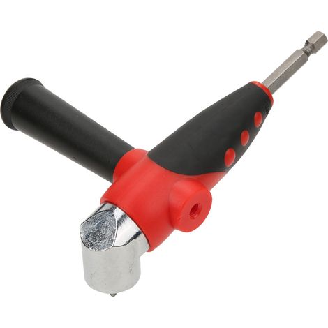 Adaptateur coudé 1/4 pouce 105° pour tournevis électrique avec poignée (1/5)