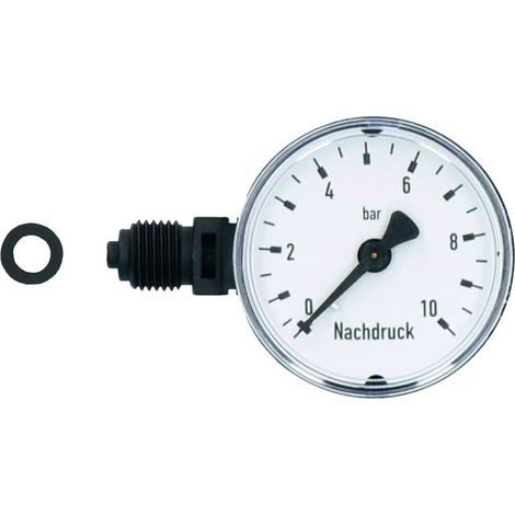 Ersatzteil Manometer G  1/4'' 0-10 bar Anschluss 9 Uhr