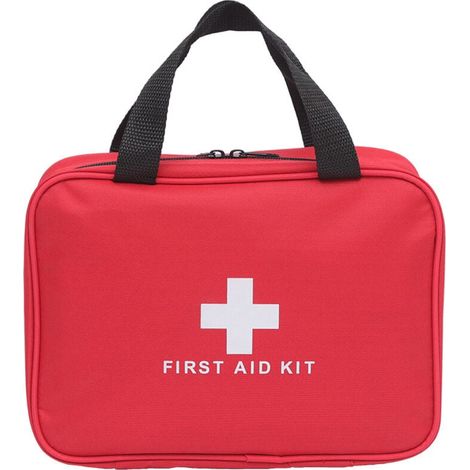 Trousse Portable de Premier Secours Vide Sac, pour Camping, Le Pique-Nique, Voyage, la Maison et Premiers Secours (Ne Comprend Pas Les Fournitures de Premiers Secours)