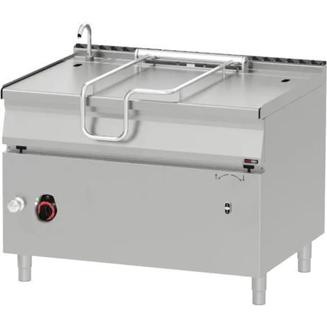 Sauteuse basculante automatique 120 l fond en inox REDFOX - BRM 90/120 E/N - REDFOX