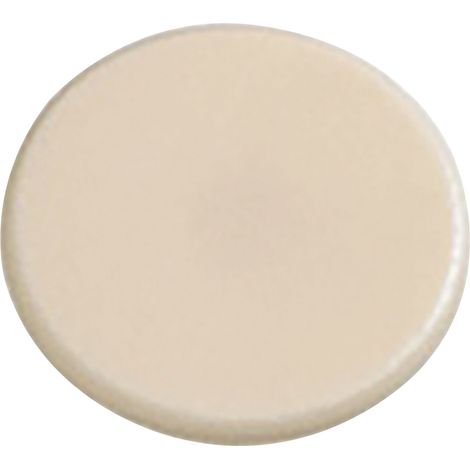 HETTICH RASTEX 15 Abdeckkappe ohne Abdeckrand, Kunststoff beige