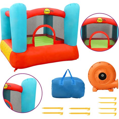 Castello Gonfiabile 200x210x160 cm in PVC Happy Hop (1/4)