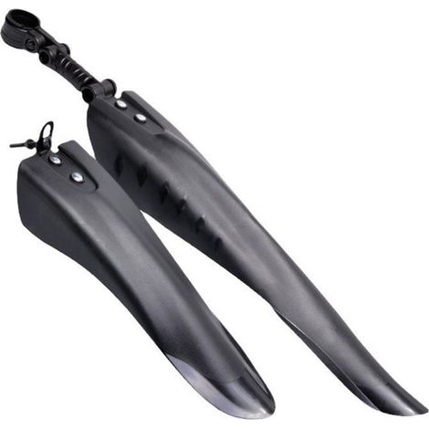Schutzblechset für Mountainbikes, verstellbare Vorder und Hinterradschutzbleche, 2 teilig universelle Komplettabdeckung, Mountainbikes und Rennrä (1/5)