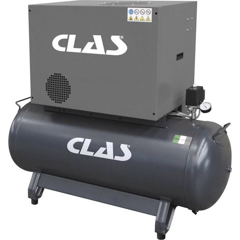 Compresseur d'air comprimé insonorisé 270L 5.5CV 400V - OP 3604 - CLAS Equipements