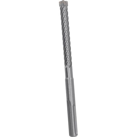 Perceuse burin carbure 6 cannelures auto-centrant impact pour brique pierre béton, foret SDS (1/5)