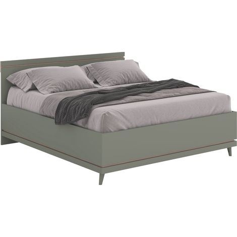Cama Fertalu 107, 180 x 200 cm, Doble, 180x200, Aglomerado laminado, Somieres, 185x201x100cm (1/5)