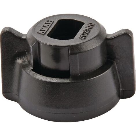 Tuerca de boquilla tipo bayoneta SW8 color negro con junta 25 uds. Arag ARAG 40290001P025 (1/3)