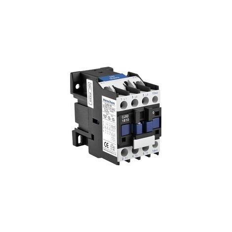 Contacteur à courant alternatif CJX2-1810 24V 50/60Hz Bobine 3P 3 pôles normalement ouvert Ie 18A Ue 380V (1/5)