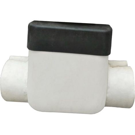 Cubierta aislante para medidor de agua con tapa, antirreflujo para exteriores, impermeable, accesorio fácil de usar, rectángulo elevado