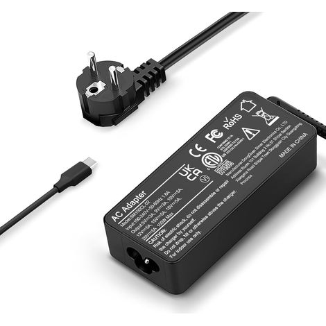 Chargeur USB C 100W Compatible avec MacBook Pro 13 14 15 16 Pouces Air 13 15 Pouces 2018 2019 2020 2021 2022 2023 2024,H P,Len ovo,D ell,A sus,A CER,Alimentation PC Portable USB-C Type C (1/5)