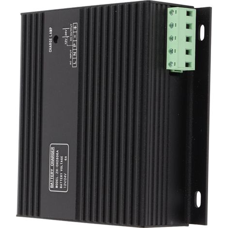 Chargeur de batterie universel 12V 24V ZH-CH2806A, protection contre les surcharges, alliage d'aluminium, chargeur intelligent pour groupe électrogène (1/5)