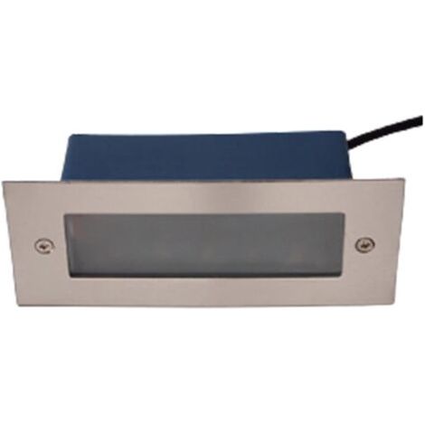 Spot LED encastrable extérieur étanche IP65 – 3W lumière chaude – Pour escaliers, marches, allées – Anti-corrosion, anti-impact (1/5)