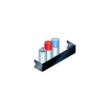 Soporte para botes de spray para carros de taller  A x P x H 380