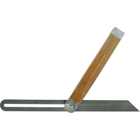 -CAHERSA- ESCUADRA FALSA AJUST MANGO MADERA 30618250 MEDID HERRAMIENTA DE