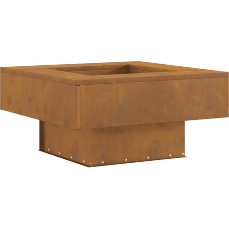 Braise Marron 60 x 60 x 30 cm Acier CFW481884 (1/5)